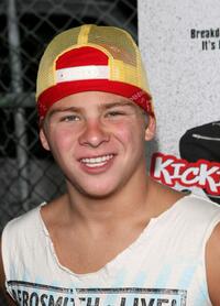 Jonathan Lipnicki at the Los Angeles after party premiere of "Kickin' It Old Skool."