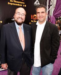 James Lipton and John Eraklis at the premiere of "Igor."