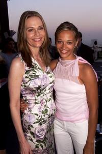 Peggy Lipton and Rashid Jones at the FOX 2000 summer press tour party.