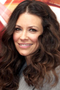 Evangeline Lilly at the "Ant-Man And The Wasp" photocall in Rome.