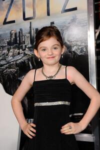Morgan Lily at the premiere of "2012."