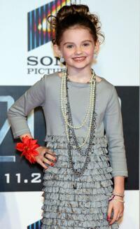 Morgan Lily at the Japan premiere of "2012."