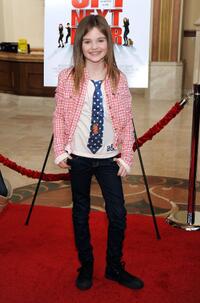 Morgan Lily at the premiere of "The Spy Next Door."