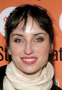 Zoe Lister-Jones at the opening night of "Show People."