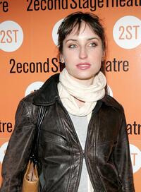 Zoe Lister-Jones at the opening night of "Show People."