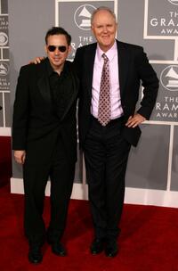 John Lithgow and JC Hopkins at the 49th Annual Grammy Awards.