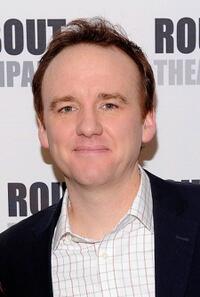 David Wilson Barnes at the "Lips Together, Teeth Apart" cast meet and greet.