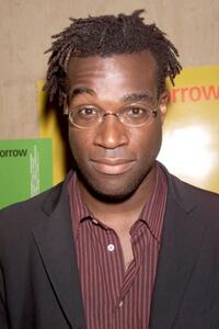 Tunde Adebimpe at the post premiere party of "Jump Tomorrow."