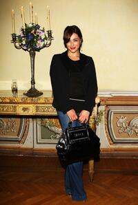 Valentina Lodovini at the Brazilian Embassy Cocktail Party during the 3rd Rome International Film Festival.