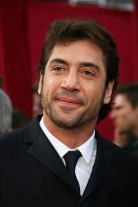 Javier Bardem at the 80th Annual Academy Awards.
