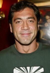 Javier Bardem at the premiere of “King Arthur” in New York City.