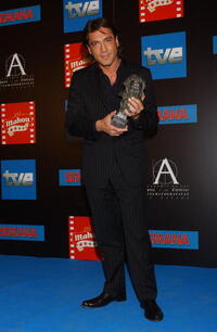 Javier Bardem at the Goya Cinema Awards in Madrid, Spain.