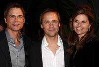 Rob Lowe, Chad Lowe and Maria Shriver at the Hollywood Entertainment Museum's Hollywood Legacy Awards XI.
