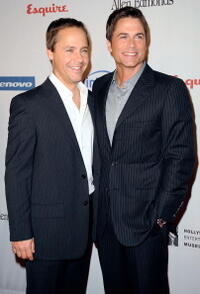 Chad Lowe and Rob Lowe at the Hollywood Entertainment Museum's Hollywood Legacy Awards XI.