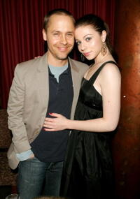 Chad Lowe and Michelle Trachtenberg at the Sarasota Film Festival.