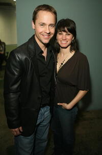 Chad Lowe and Kim Painter at the launch party of the new book by Kerry Max Cook entitled "Chasing Justice."