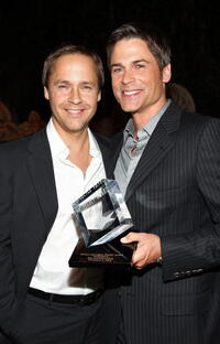 Chad Lowe and Rob Lowe at the Hollywood Entertainment Museum's Hollywood Legacy Awards XI.