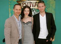Chad Lowe, Michelle Trachtenberg and David Call at the premiere of "Beautiful Ohio."