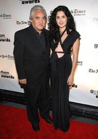 Pedro Castaneda and Veronica Loren at the 18th Annual Gotham Independent Film Awards.