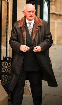 John Bardon at the House of Parliament in London.