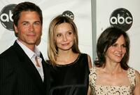 Rob Lowe, Calista Flockhart and Sally Field at the ABC Upfront presentation at Lincoln Center.