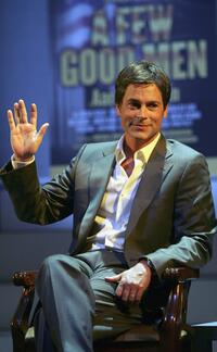 Rob Lowe at the photocall for the new West End stage production of "A Few Good Men".