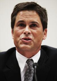 Rob Lowe at the House Select Energy Independence and Global Warming Committee.