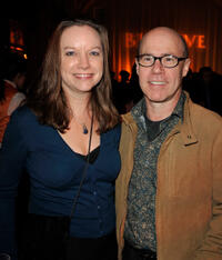 Karen and Barry Livingston at the after party of the California premiere of "Big Love."