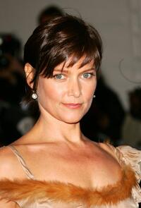 Carey Lowell at the Metropolitan Museum of Art Costume Institute Benefit Gala: Anglomania.