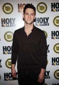 Justin Bartha at the New York premiere of "Holy Rollers."
