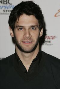 Justin Bartha at the autograph signing at NBC Experience Store.