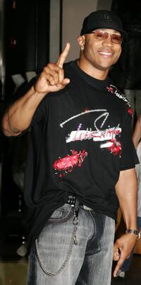 LL Cool J at the opening of "Waist Down - Skirts By Miuccia Prada."