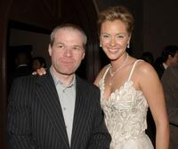 Uwe boll and Kristanna Loken at the after party premiere of "Bloodrayne."