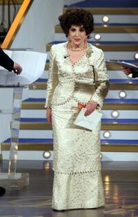 Gina Lollobrigida at the 50th Annual David Di Donatello Awards.
