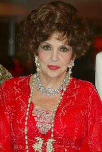 Gina Lollobrigida at the Monte Carlo Red Cross Ball 2004.