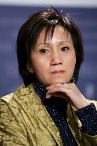 Lu Yi-ching at the press conference of "Tian Bian Yi Duo Yun" during the 55th annual Berlinale International Film Festival.
