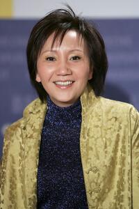 Lu Yi-ching at the press conference of "Tian Bian Yi Duo Yun" during the 55th annual Berlinale International Film Festival.