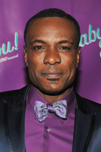 Allan Louis at the after party of the Broadway opening night of "Baby It's You" in New York.