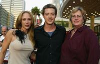 Charlie, Jason London and Guest at the premiere of "Wasabi Tuna."