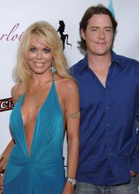 Melissa Cunningham and Jeremy London at the opening night of "Harlottique."