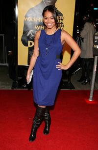 Lauren London at the premiere of "The Great Debaters."