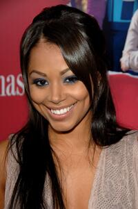 Lauren London at the premiere of "This Christmas."