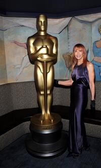 Tina Louise at the Academy of Motion Picture Arts and Sciences official Oscar Celebration.