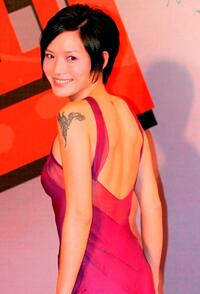Candy Lo at the 24th Hong Kong Film Award Presentation Ceremony.
