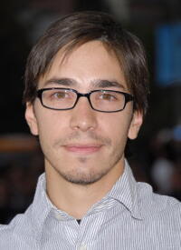 Justin Long at the L.A. premiere of "Knocked Up."