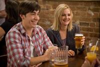 Justin Long as Garrett and Drew Barrymore as Erin in "Going the Distance."