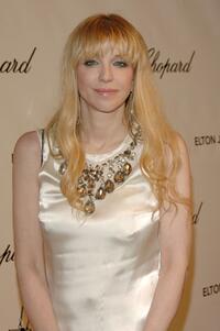 Courtney Love at the 16th Annual Elton John AIDS Foundation Academy Awards viewing party.