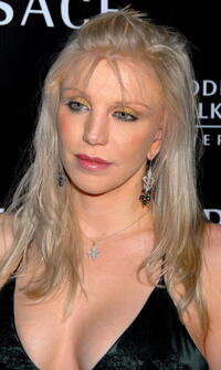 Courtney Love at the Rodeo Drive Walk of Style Awards.