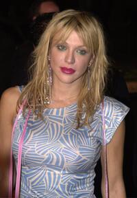 Courtney Love at the premiere of "Charlie's Angels."