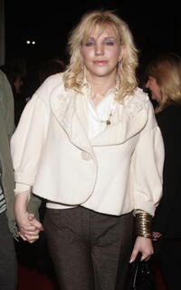 Courtney Love at the premiere of "Freedom Writers."